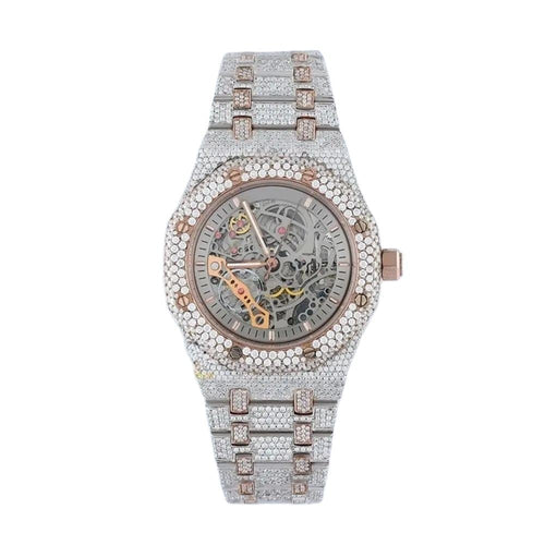 rose gold luxury watch